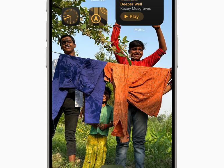 App-Icons und Widgets mit eigenen Farben