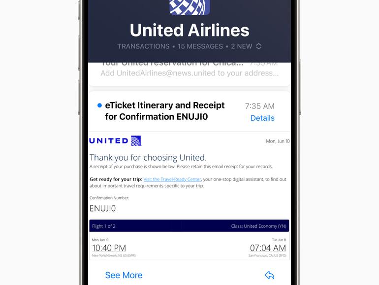 Zusammenfassung aller Mails eines Absenders