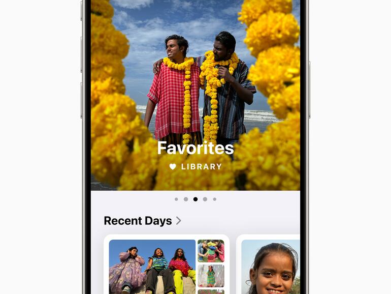 Die Fotos-App wurde überarbeitet