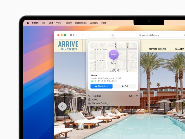 Highlights in Safari