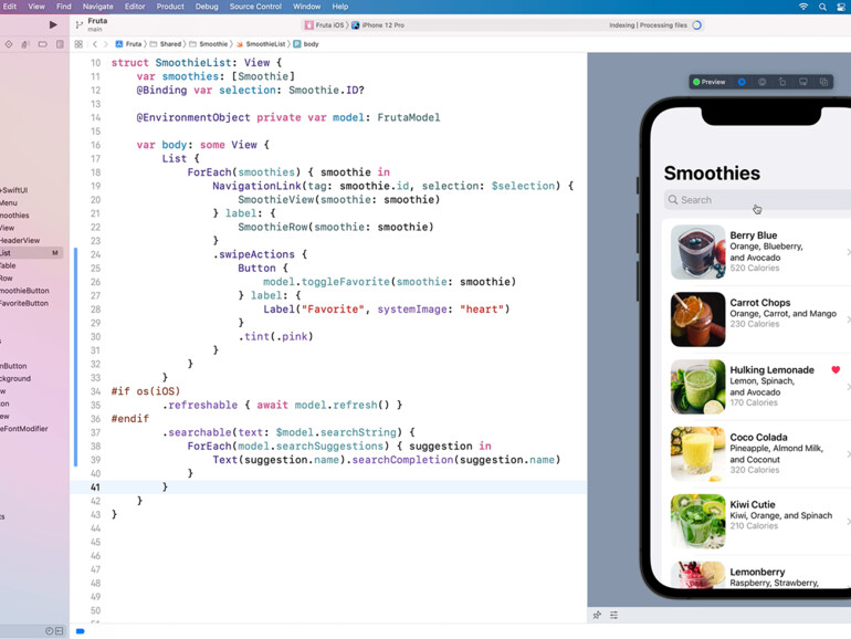 Mit Xcode liefert Apple eine umfangreiche Entwicklungsumgebung für das Programmieren mit Swift. Vieles geht in Sachen Swift inzwischen auch auf dem iPad – wer wirklich mit Swift loslegen will, benötigt aber (auch) einen Mac.