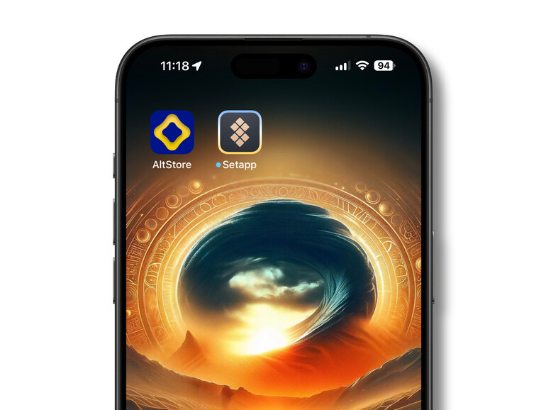 Alternative Marktplätze auf dem iPhone 15 Pro Max