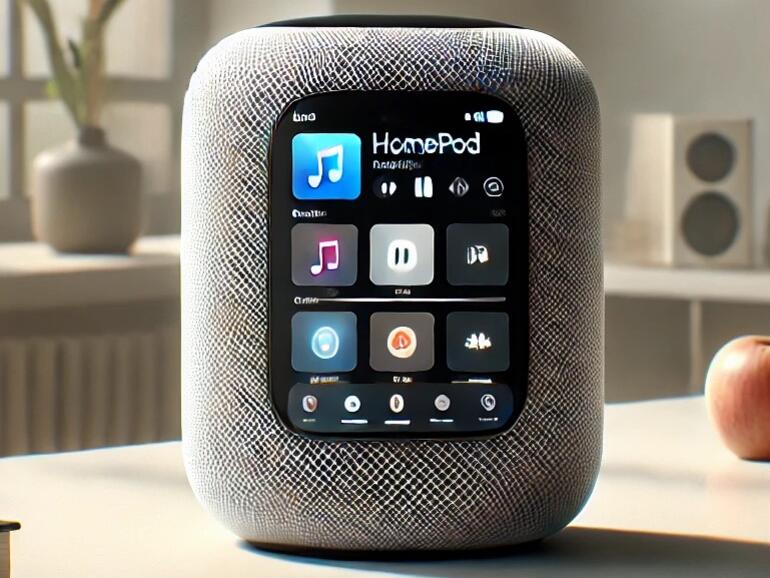 So stellt sich die KI einen HomePod mit Display vor