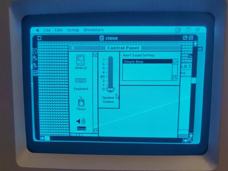 Der nachgebaute Mac Plus