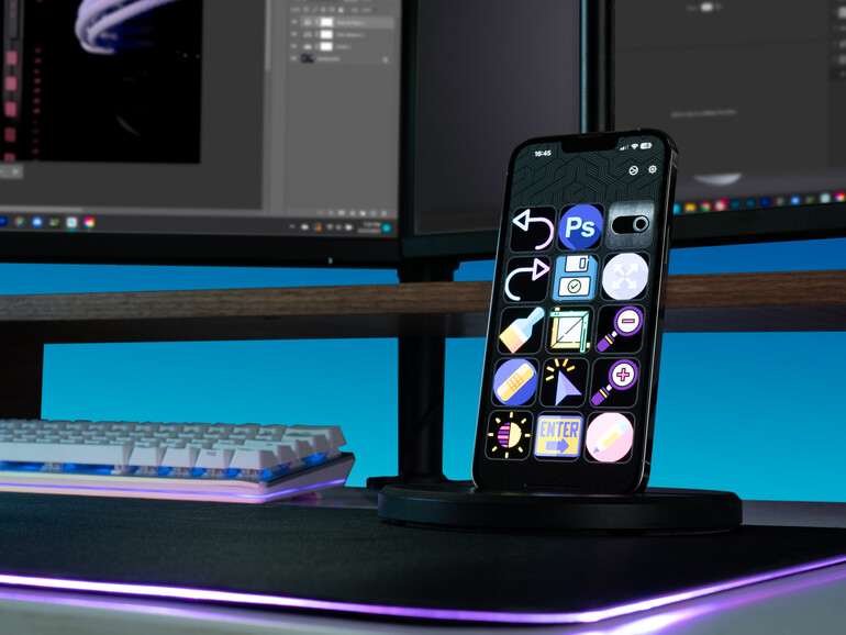 Mit Apps wie Stream Deck Mobile kannst du dein altes iPhone als programmierbare Tastatur im Arbeitsalltag nutzen.