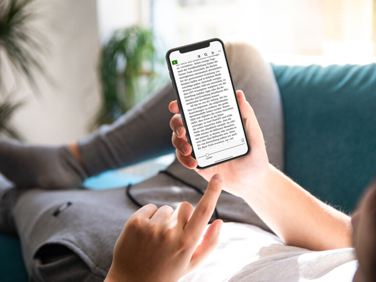 Mit den richtigen Apps und Einstellungen nutzt du dein altes iPhone als E-Book-Reader.