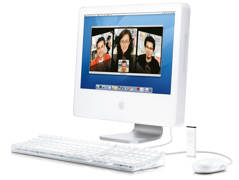 Der iMac G5 legt den Grundstein führt das flache Design des modernen iMac.