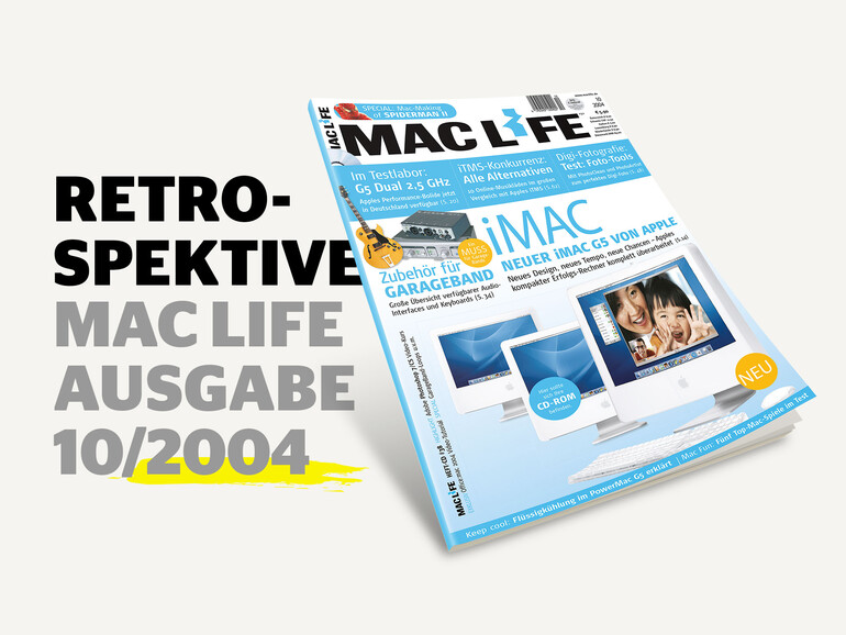 Der iMac G5 legt den Grundstein für das flache Design des modernen iMac.