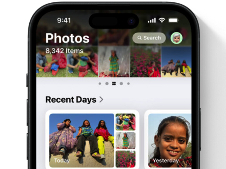 Fotos-App in iOS 18