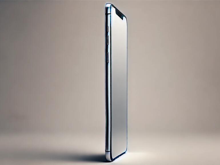 So sieht die KI ein besonders flaches iPhone