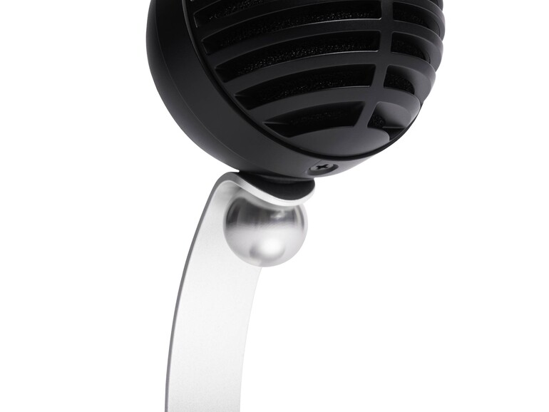 Würde sich optisch auch auf der Enterprise gut machen: Shure entwickelte das MV5C gezielt für den Einsatz im Homeoffice.