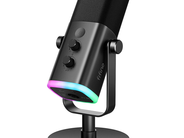 Überraschend komplett für wenig Geld: Das Fifine Ampligame AM8 findest du in Deutschland häufig unter der Bezeichnung „Fifine XLR“.
