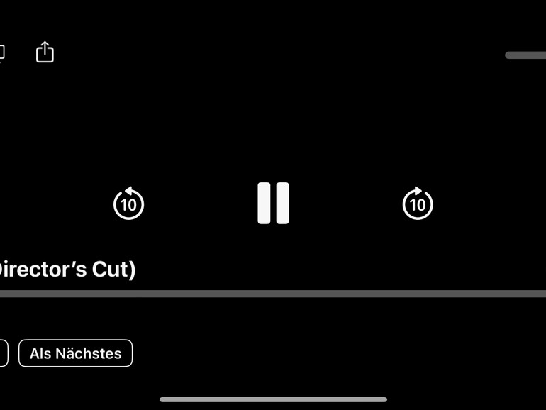 Dienste wie Apple TV+ oder Netflix verhindern Bildschirmaufnahmen durch schwarze Bilder.