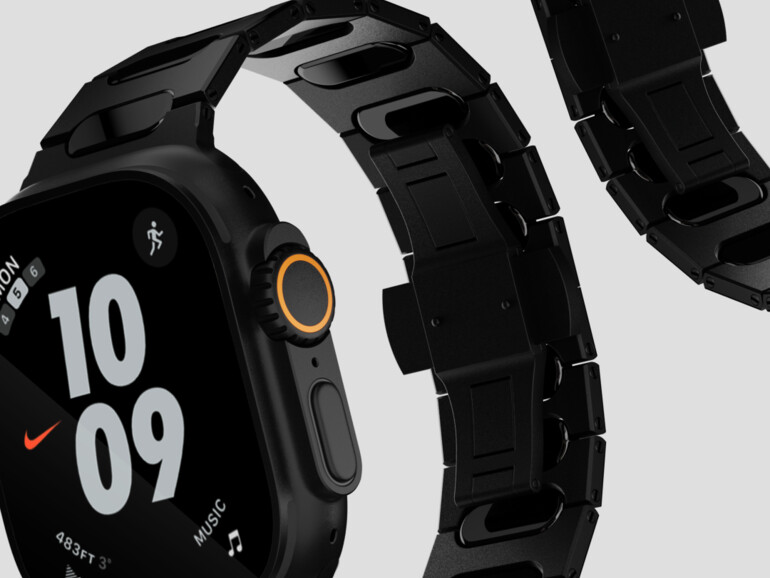 Die neuen Titan-Armbänder passen perfekt zur Apple Watch Ultra 2