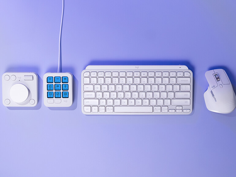 Farblich fügt sich die neue MX Console optimal in das übrige Logitech-Line-up ein.