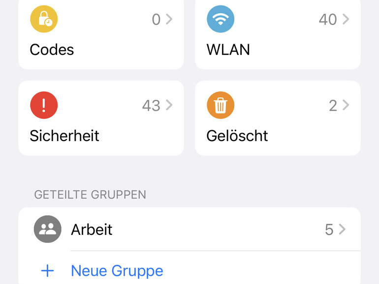 Mit der App Passwörter erhält das iPhone jetzt einen richtigen Passwort-Manager.