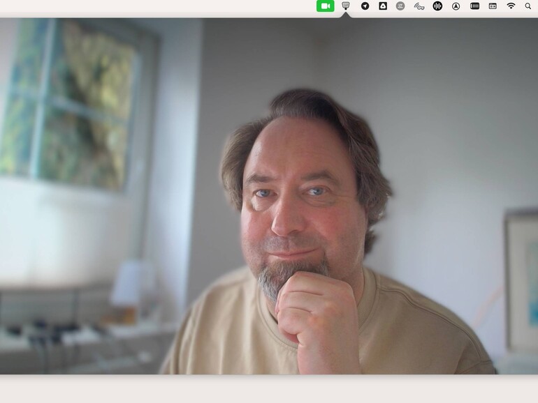 Hand Mirror lässt dich vor dem Zoom-Call schnell noch prüfen, ob die Haare liegen.