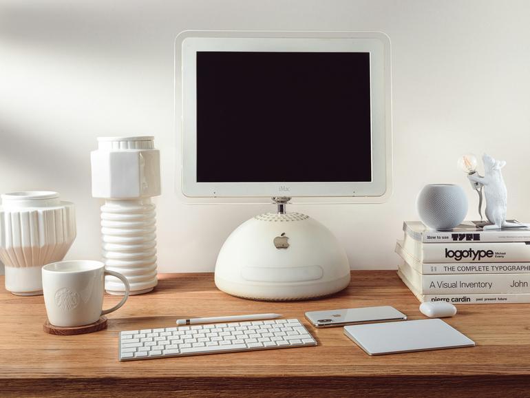 Wie ähnlich sieht die neue Heimzentrale dem iMac G4? 