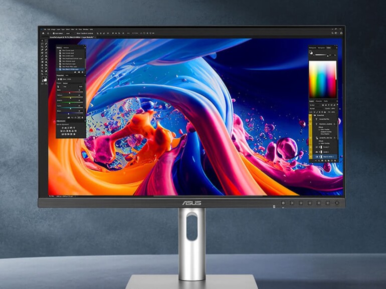 Satte 800 Euro liegt das neue Asus Proart Display 5K PA27JCV unter dem Preis von Apples Studio Display.