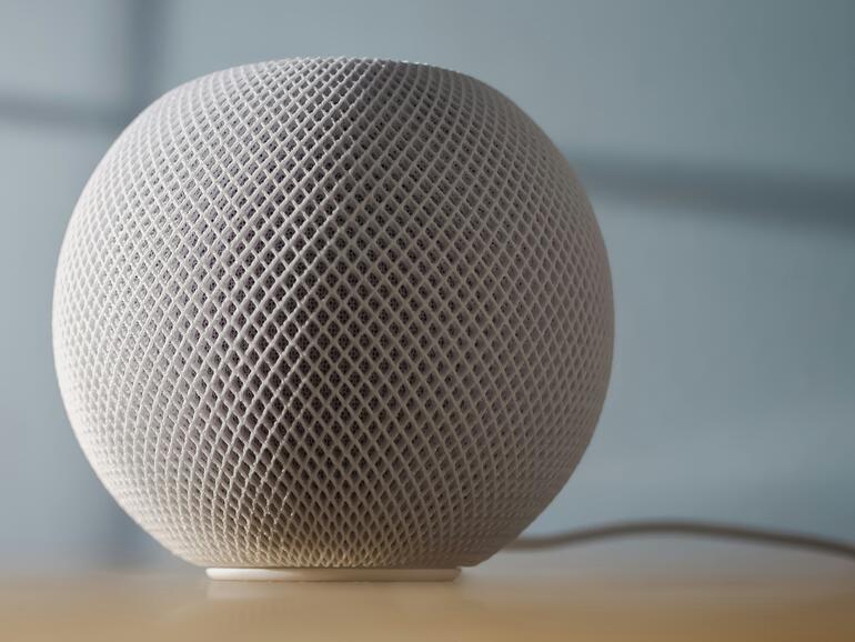 Der HomePod mini soll in diesem Jahr ein Upgrade erfahren.