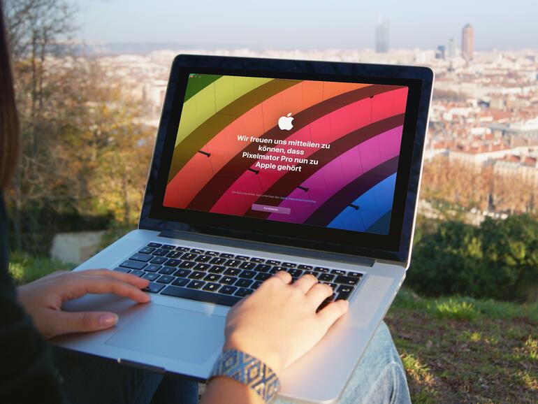 Pixelmator geht jetzt auch offiziell zu Apple