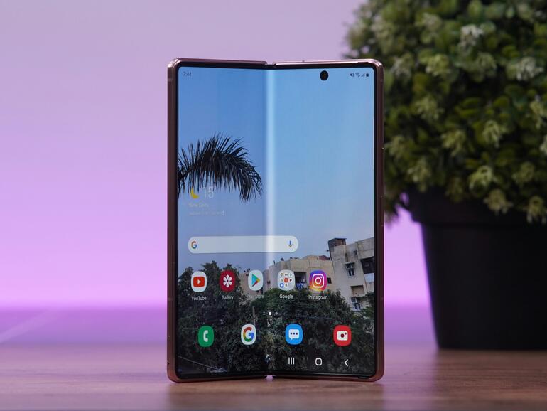 Das Galaxy Fold als Vorbild? So soll das faltbare iPhone aussehen.