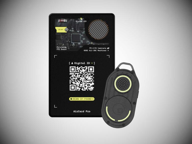 Mit der AirCard Pro und der AirNotch Pro bietet Rolling Square praktische Alternativen zu Apples AirTags.