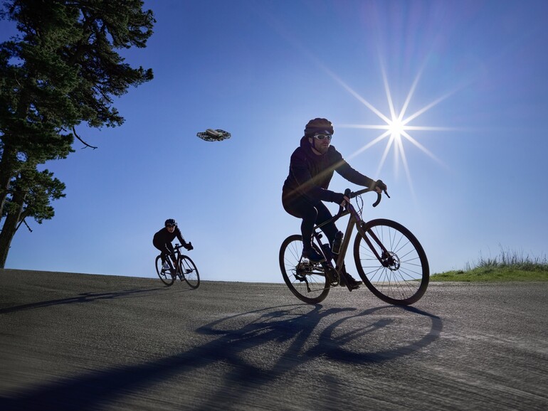 Es gibt spezielle Folge-Modi fürs Fahrrad- und Skifahren.