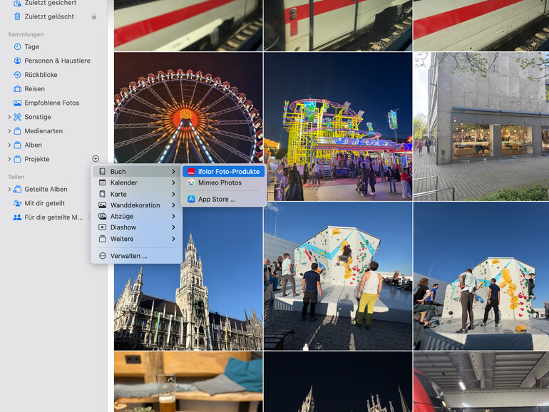 Apple bietet diesen Service zwar nicht mehr an, doch über Drittanbieter können Sie weiterhin gedruckte Medien bestellen.