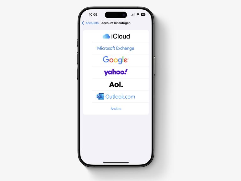 Der ­händische Umzug von Daten wie Mails, Kalender und Kontakte geht mit wenigen Schritten in der Einstellungen-App des iPhone.