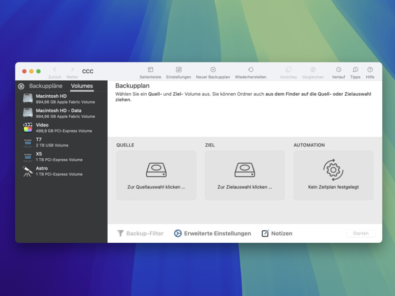 Carbon Copy Cloner (CCC)