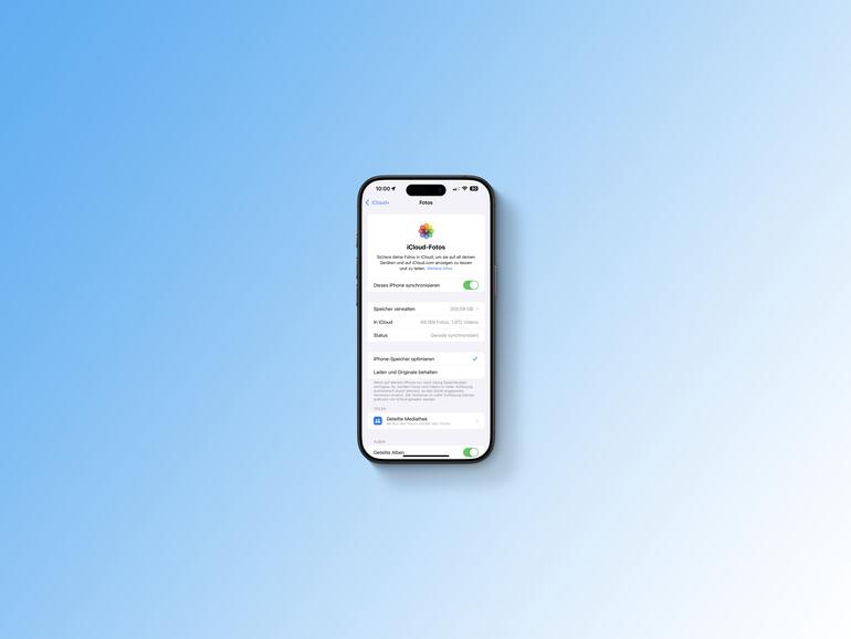 Teilen Sie Alben über iCloud, um sie anderen bereitzustellen, ohne alle Fotos per AirDrop senden zu müssen.