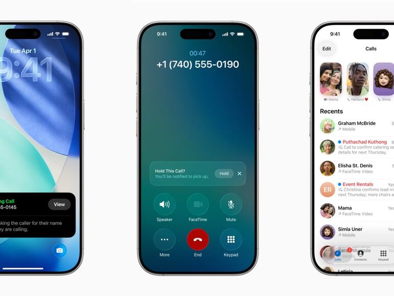 Die Telefon-App bekommt eine neue Übersicht und nützliche neue Funktionen.