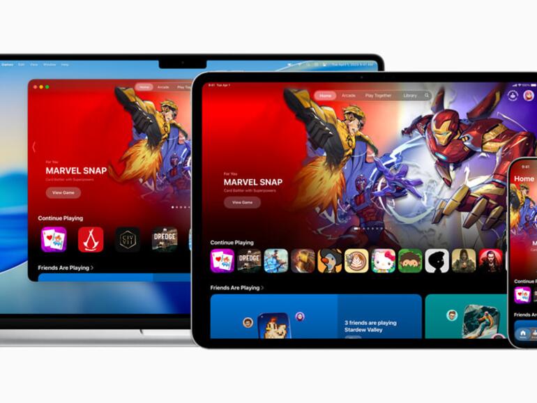 So sieht die neue Apples Games App aus