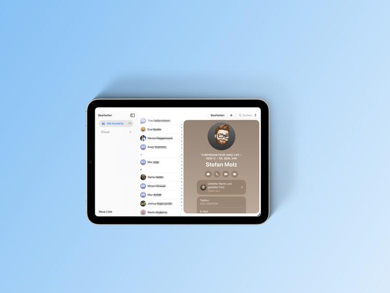 Davon ausgehend, dass das iPad mit dem neuen Betriebssystem zum Haupt­arbeits­gerät werden kann, ist die Integration der Telefon-App nur folgerichtig.