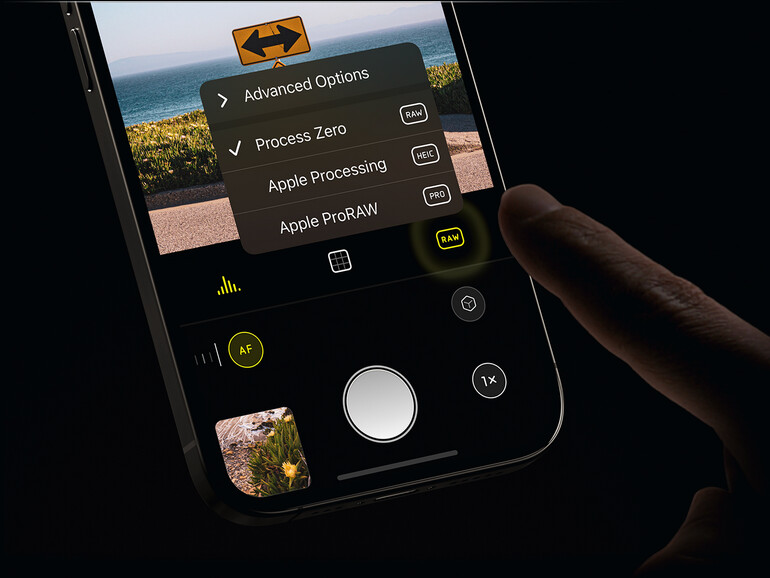 Halide Mark II lässt sich einen Stil für deine RAW-Aufnahmen auswählen