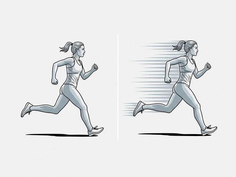 Die Belichtungszeit wirkt sich stark darauf aus, wie bewegte Motive dargestellt werden.