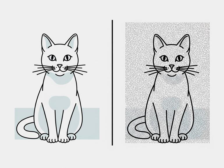 ISO erhöht die Lichtempfindlichkeit, kann aber auch für mehr Rauschen im Bild sorgen.