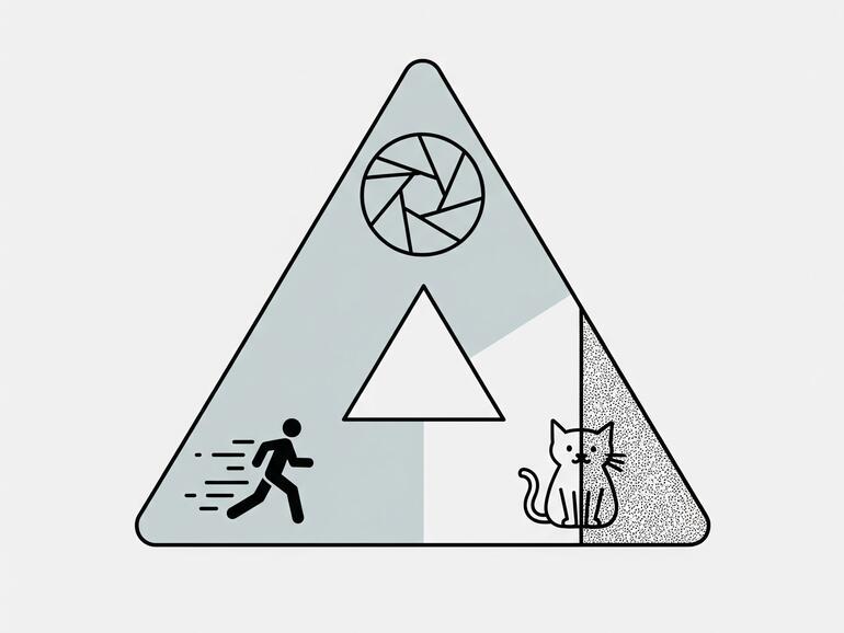 Das Belichtungsdreieck gibt dir beim Fotografieren kreative Freiheit.