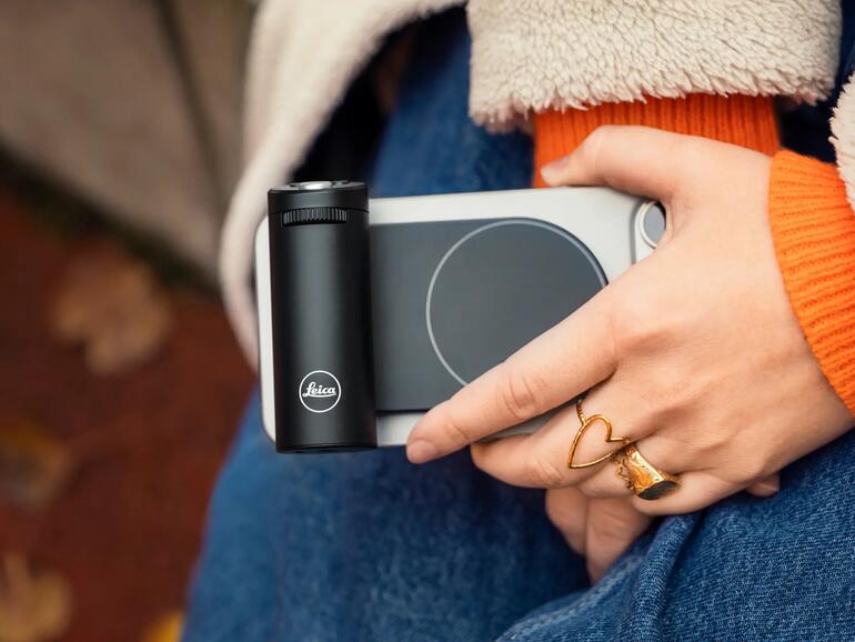 Die Funktionen des Leica Lux Grip sind die direkt in die gleichnamige App integriert