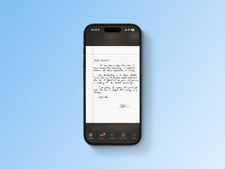 App des Monats: Lettre.app