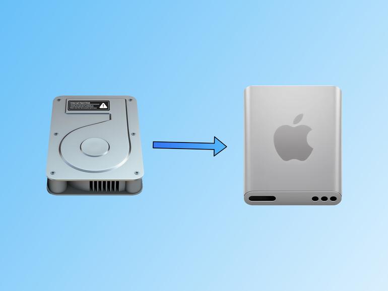 Die Festplatte bekommt in macOS Tahoe ein Upgrade… Wenn auch nur ein visuelles.