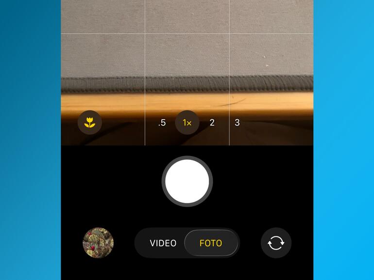 Auf den ersten Blick gibt es nur noch die Optionen „Video“ und „Foto“.