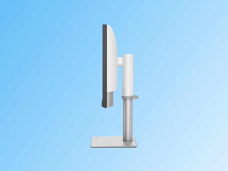 Kompakt und stylisch - das Design des BenQ PD2730S passt perfekt zu jedem Mac.