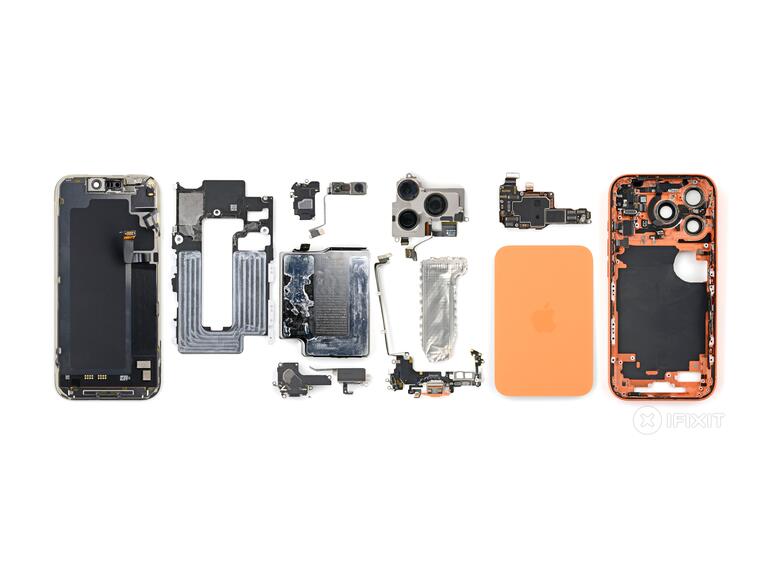 Die Innereien des iPhone 17 Pro