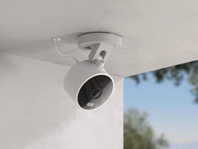 Die Aqara G100 ist auch für den Außenbereich geeignet.