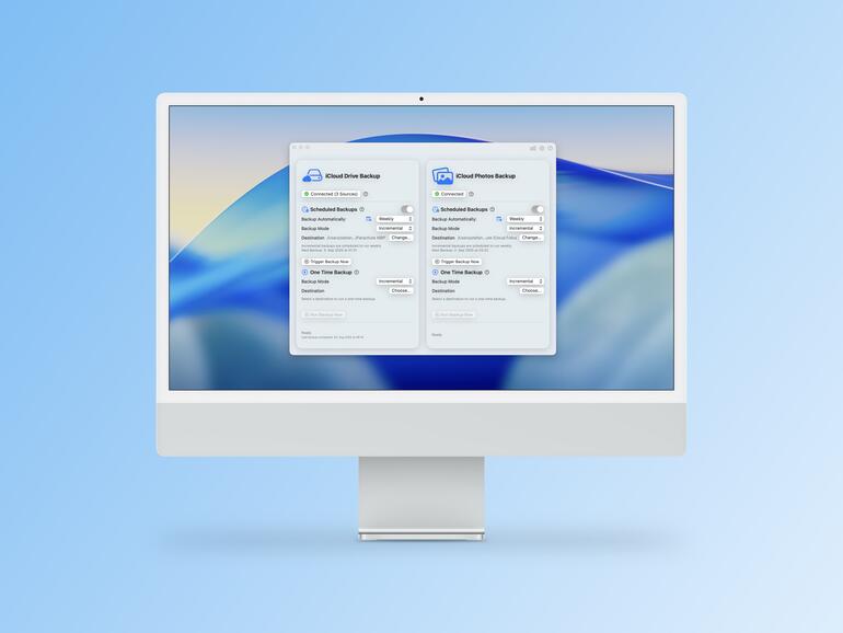 App des Monats: Parachute Backup