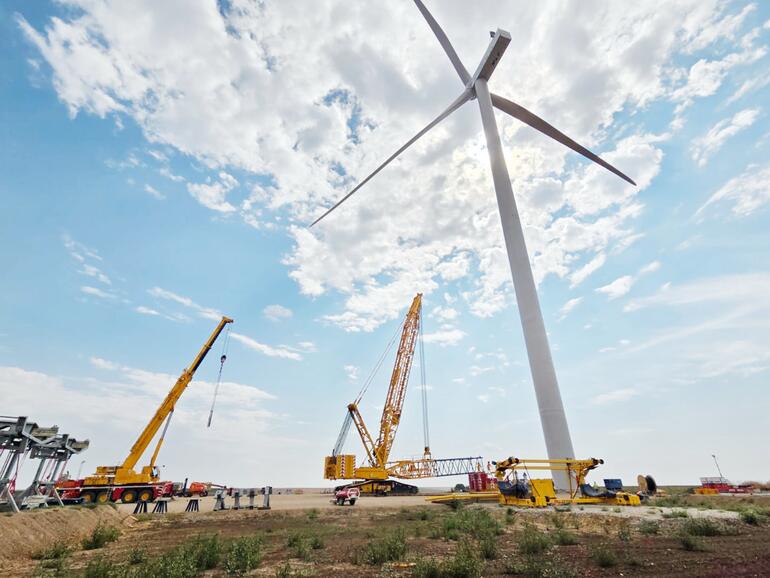 Windanlagen in Rumänien