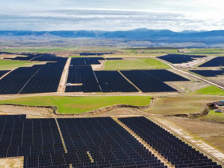 Solaranlage Castaño in Spanien