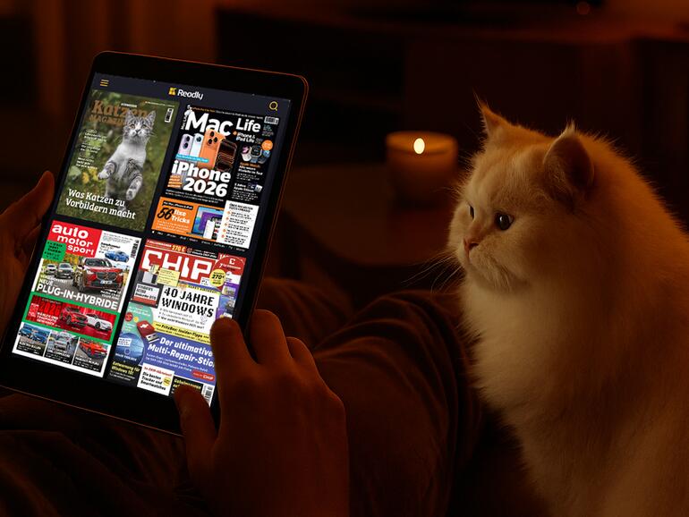 Kuschelfaktor 100%: Die Readly-App bietet eine Leseflatrate für über 8.000 Magazine und damit ideal für lange Winterabende.